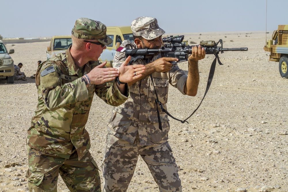 Exercise Eastern Action 2019 – 2-198 AR Kicks Off Training in Qatar