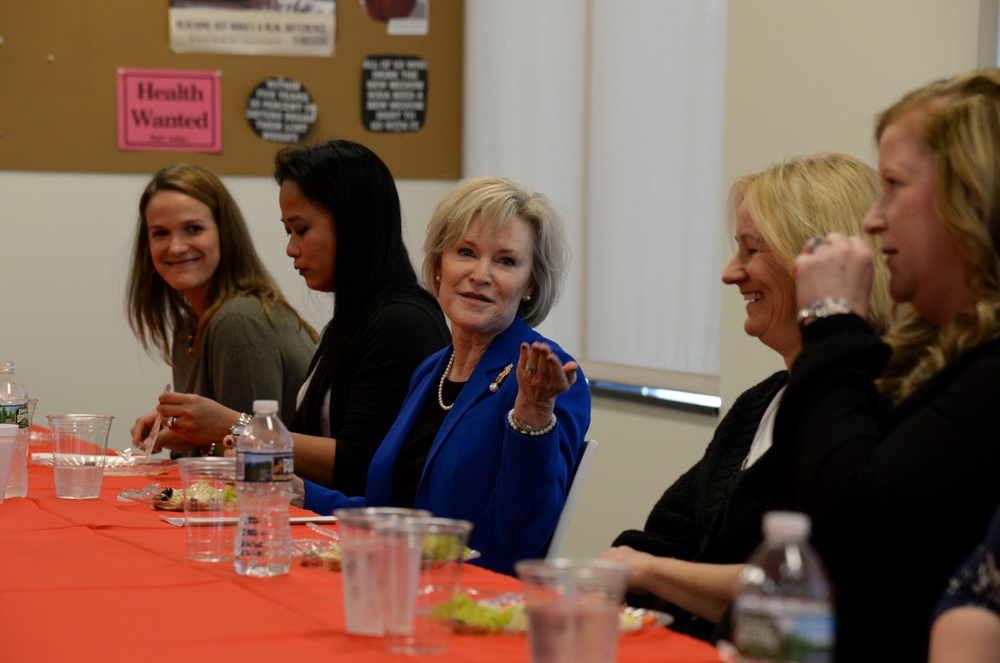 Mrs. Goldfein visits Dover AFB
