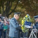 Commander of the Ukrainian Air Force General-Colonel Sergii Drozdov Participates in an Air Force Full Honors Wreath-Laying at the Tomb of the Unknown Soldier