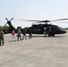 Black Hawk flight for media orientation day