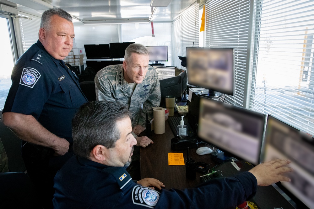 General Terrence J. O’Shaughnessy, Commander of U.S. Northern Command Visits Port of Nogales, AZ
