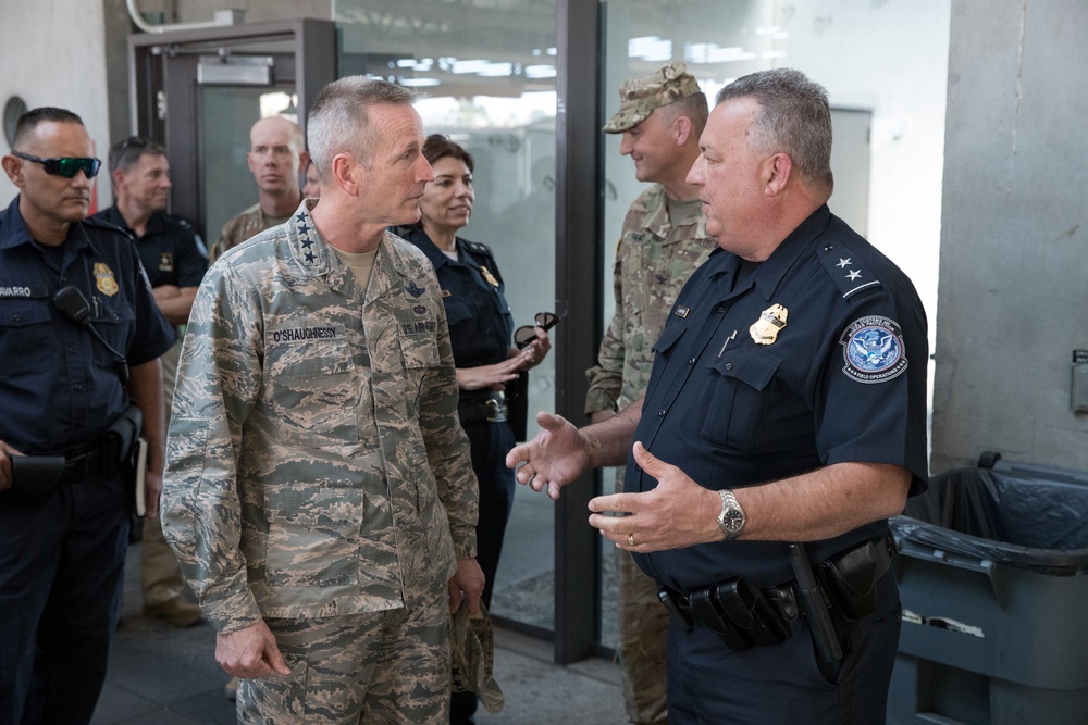 General Terrence J. O’Shaughnessy, Commander of U.S. Northern Command Visits Port of Nogales, AZ