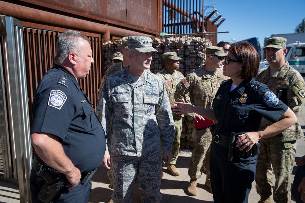 General Terrence J. O’Shaughnessy, Commander of U.S. Northern Command Visits Port of Nogales, AZ