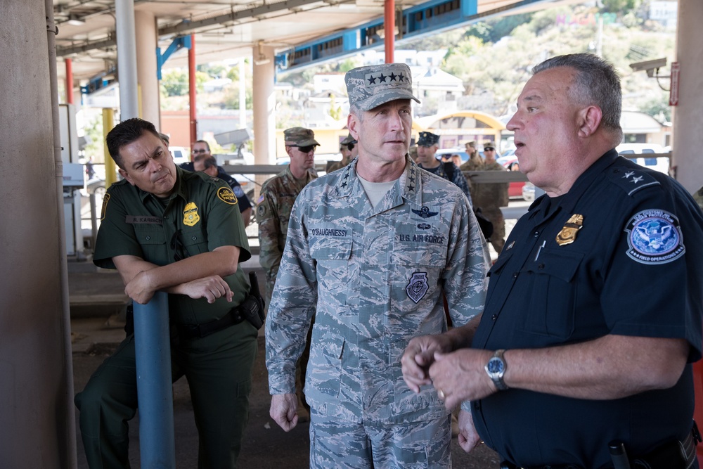 General Terrence J. O’Shaughnessy, Commander of U.S. Northern Command Visits Port of Nogales, AZ