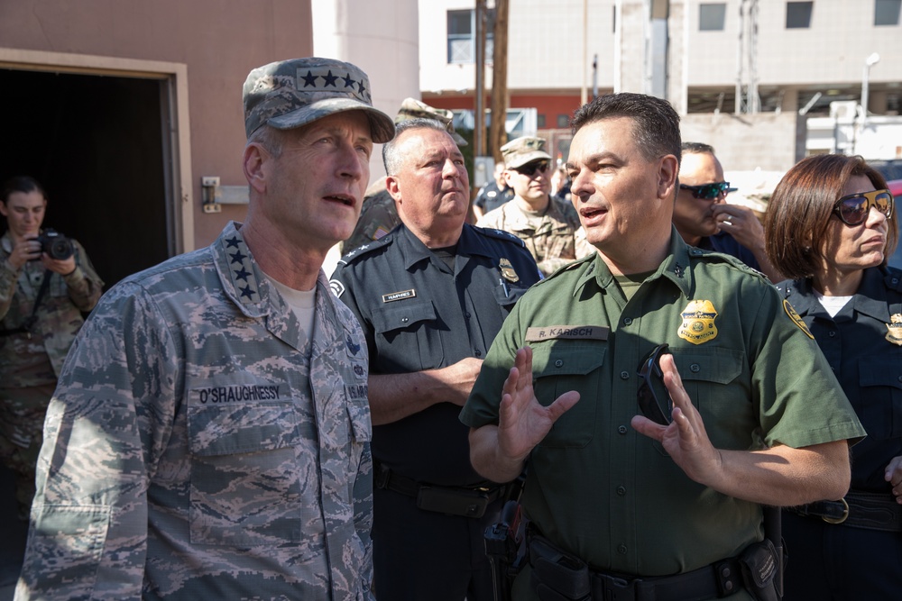 General Terrence J. O’Shaughnessy, Commander of U.S. Northern Command Visits Port of Nogales, AZ