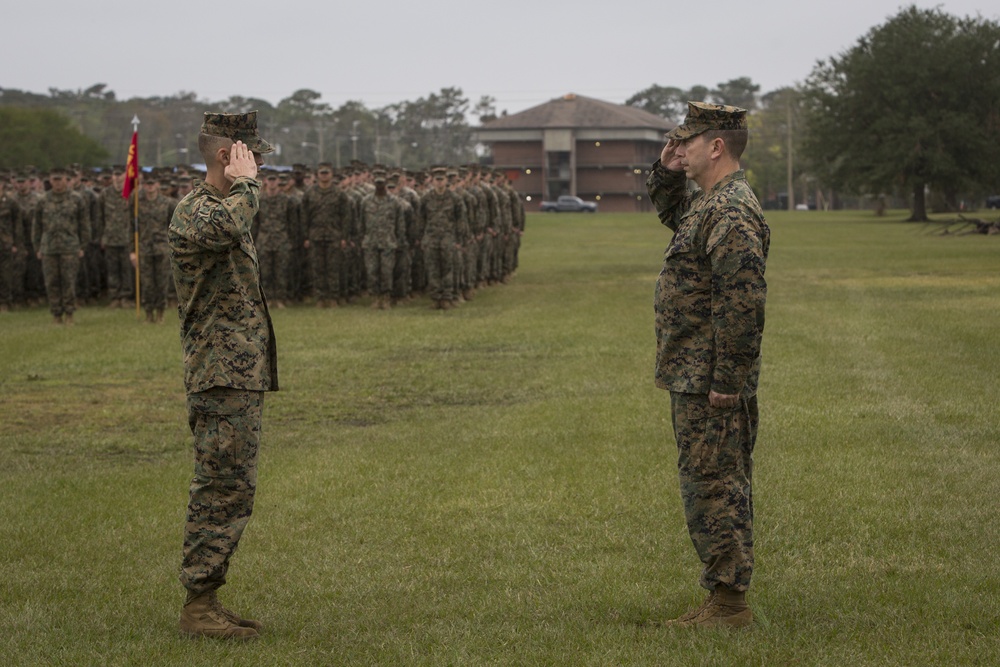 2d MarDiv Commanding General Speaks with 6th Marines; 3/6 Awarded Catlin Cup to Conclude Regiment Week