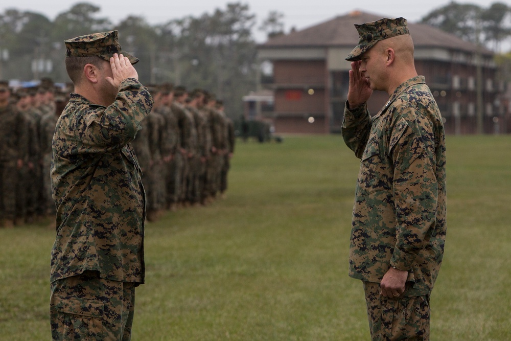 2d MarDiv Commanding General Speaks with 6th Marines; 3/6 Awarded Catlin Cup to Conclude Regiment Week