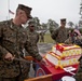 Marine Corps Combat Service Support Schools Cake Cutting Ceremony