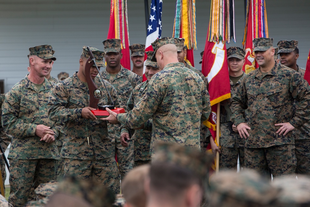 2d MarDiv Commanding General Speaks with 6th Marines; 3/6 Awarded Catlin Cup to Conclude Regiment Week