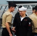 Naval Museum hosts a re-enlistment ceremony