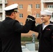 Naval Museum hosts a re-enlistment ceremony