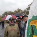 USMC wreath laying in honor of the 243rd Marine Corps Birthday