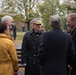 USMC wreath laying in honor of the 243rd Marine Corps Birthday