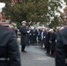 USMC wreath laying in honor of the 243rd Marine Corps Birthday