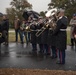 USMC wreath laying in honor of the 243rd Marine Corps Birthday