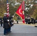 USMC wreath laying in honor of the 243rd Marine Corps Birthday