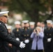 USMC wreath laying in honor of the 243rd Marine Corps Birthday