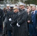 USMC wreath laying in honor of the 243rd Marine Corps Birthday