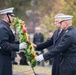 USMC wreath laying in honor of the 243rd Marine Corps Birthday