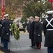 USMC wreath laying in honor of the 243rd Marine Corps Birthday