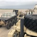 Army Trucks prepare for Movement