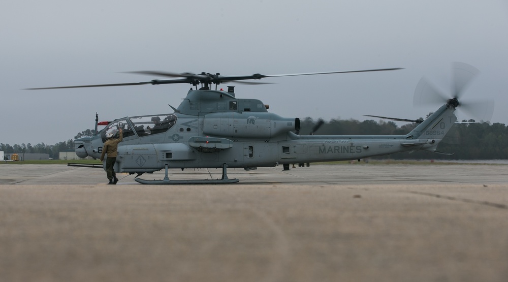 AH-1Z Vipers Arrive at HMLA-167