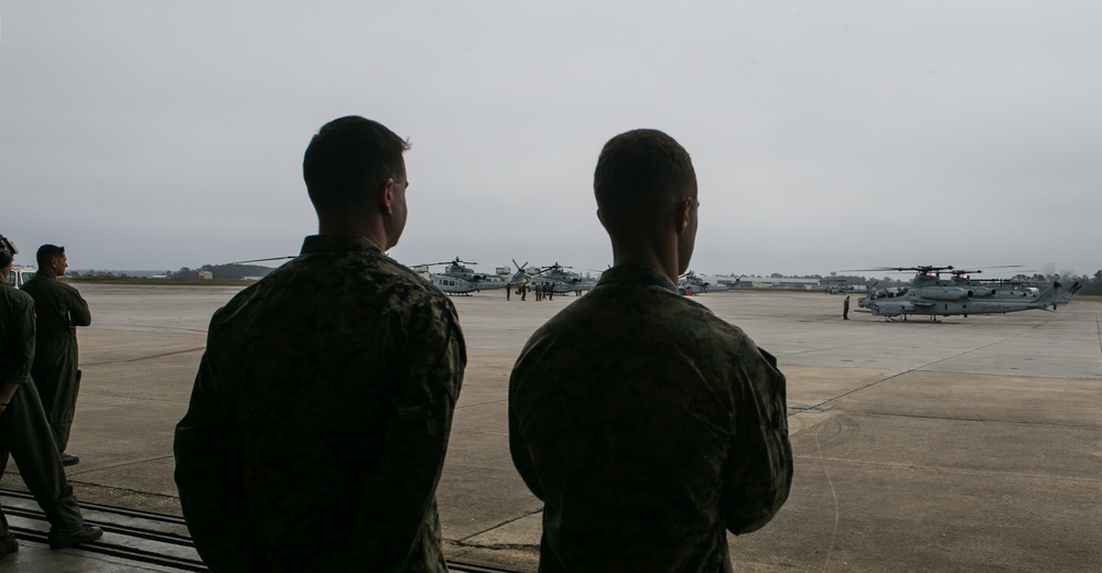 AH-1Z Vipers Arrive at HMLA-167