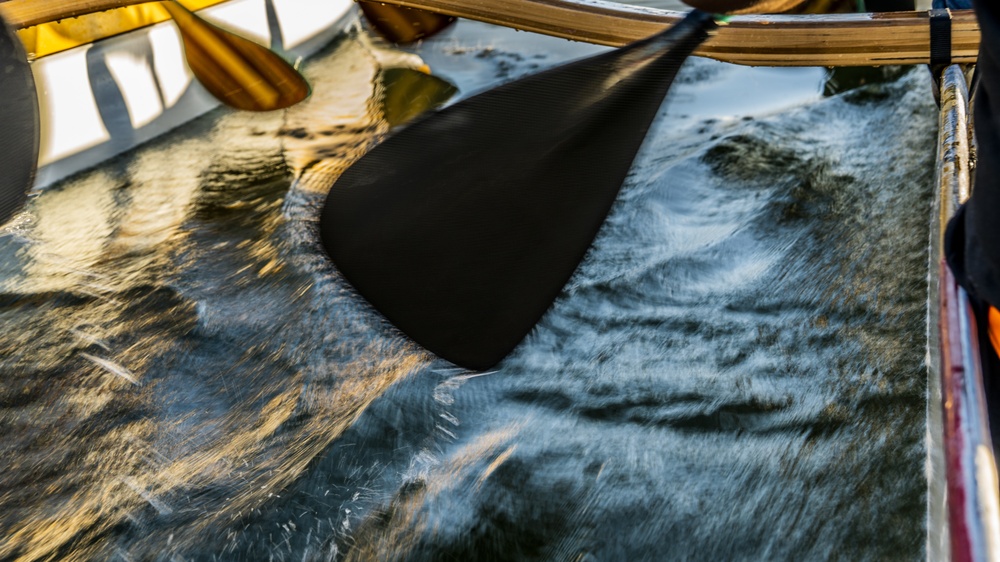 Canoe in Motion