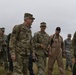 General O' Shaughnessy visits Camp Donna