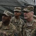 General O' Shaughnessy speaks with Soldiers