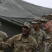 General O' Shaughnessy speaks with Soldiers