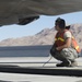 Nellis Airmen perform hot-pit refueling