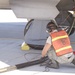 Nellis Airmen perform hot-pit refueling