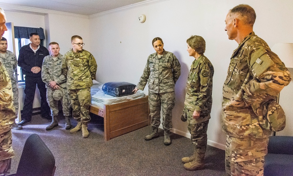 AMC commander visits Team Dover Airmen