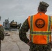 Military Transports Heavy Equipment Vehicles to Saipan in Response to Super Typhoon Yutu