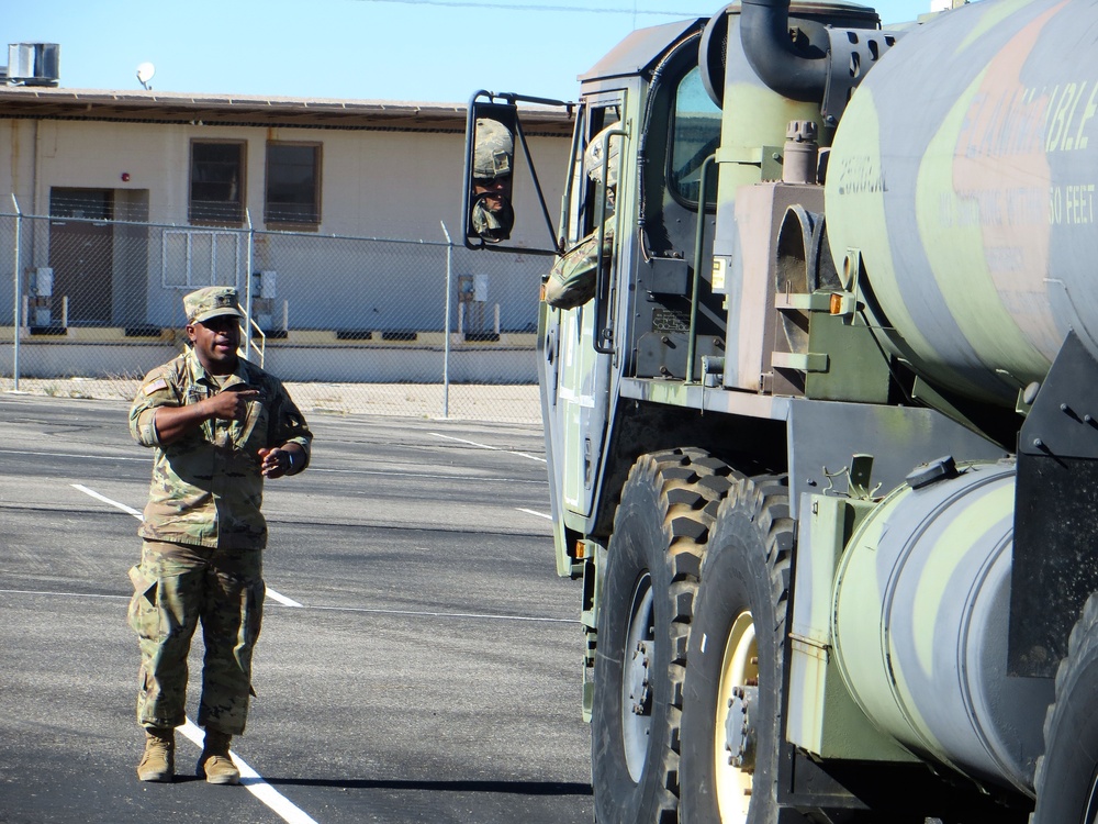 264th Combat Support Service Battalion arrives at Fort Huachuca