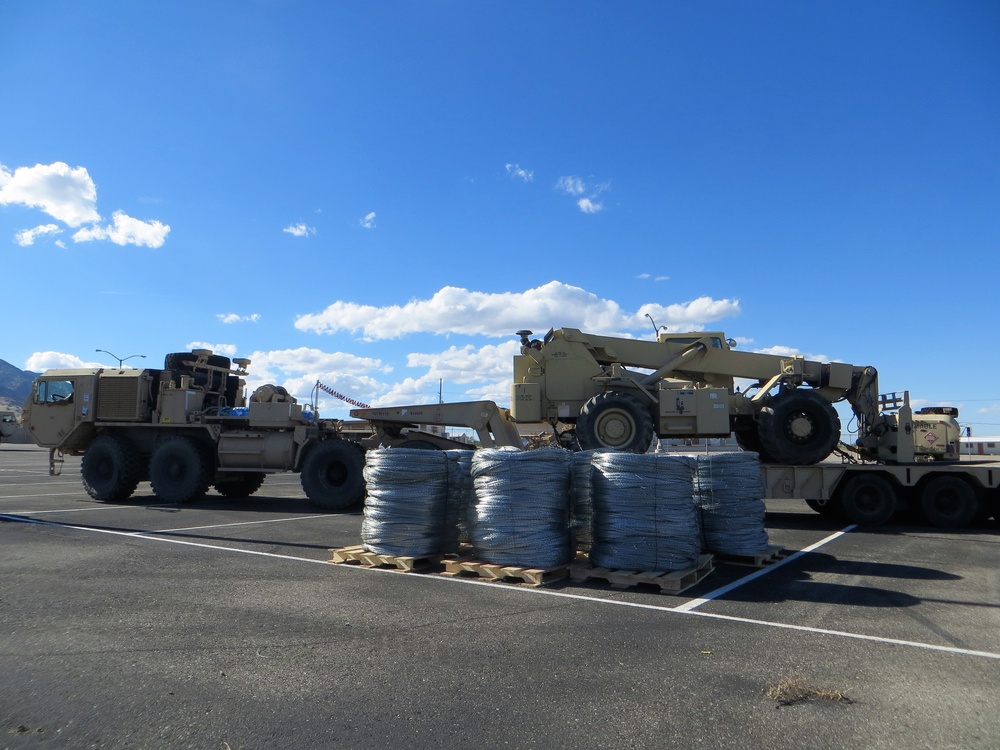 264th Combat Support Service Battalion arrives at Fort Huachuca