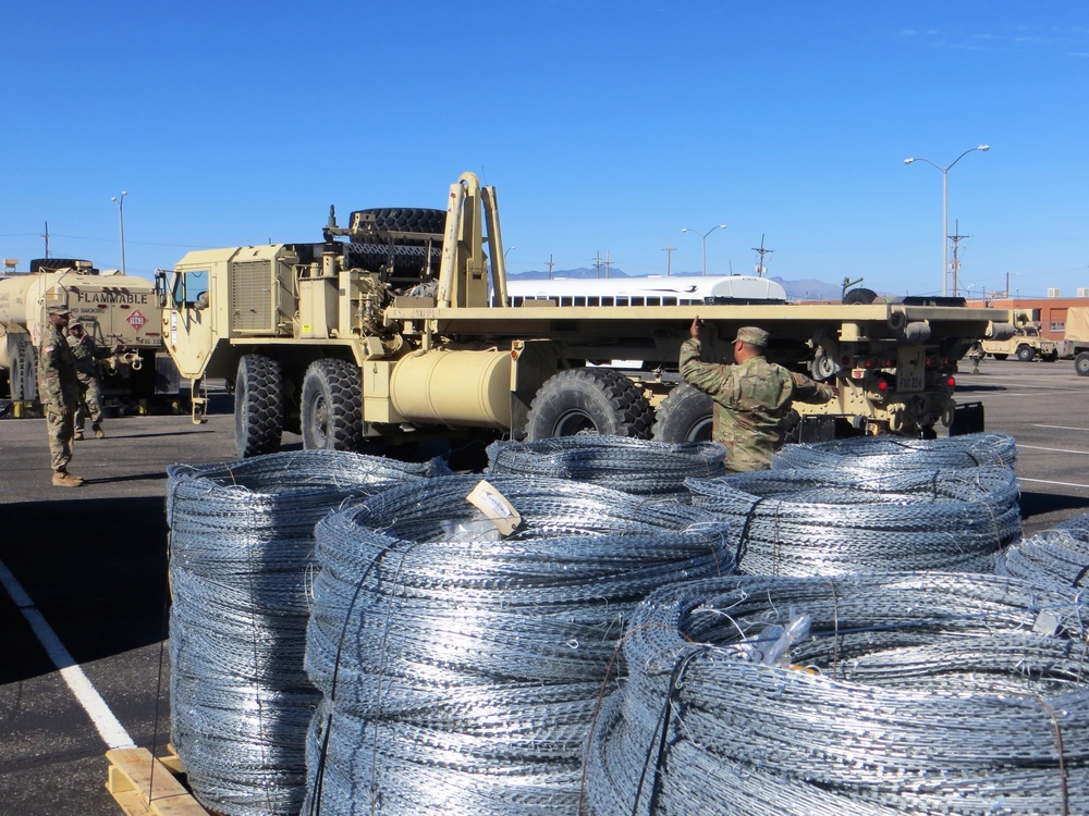 264th Combat Support Service Battalion arrives at Fort Huachuca