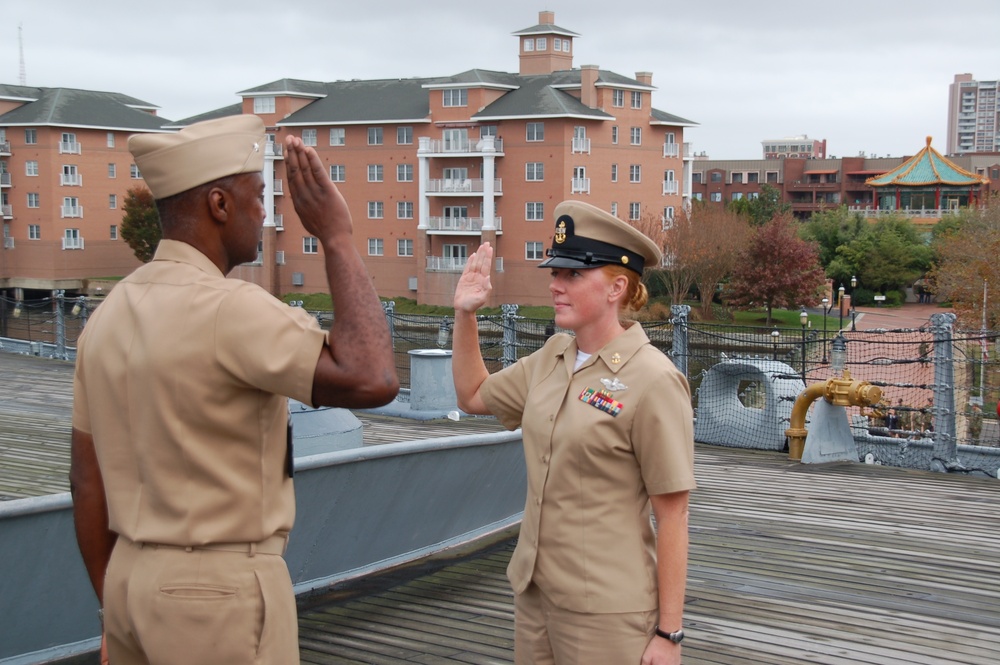 US Marine Corps Forces Command re-enlistment