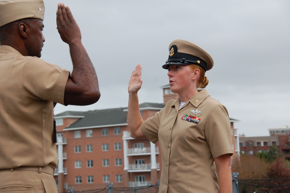 US Marine Corps Forces Command re-enlistment