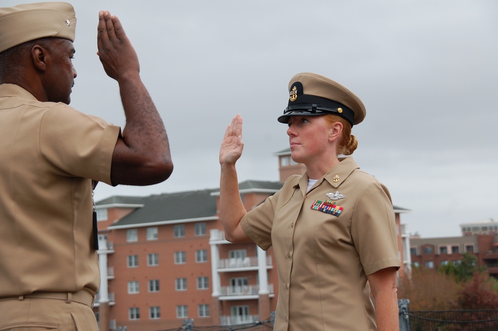 US Marine Corps Forces Command re-enlistment