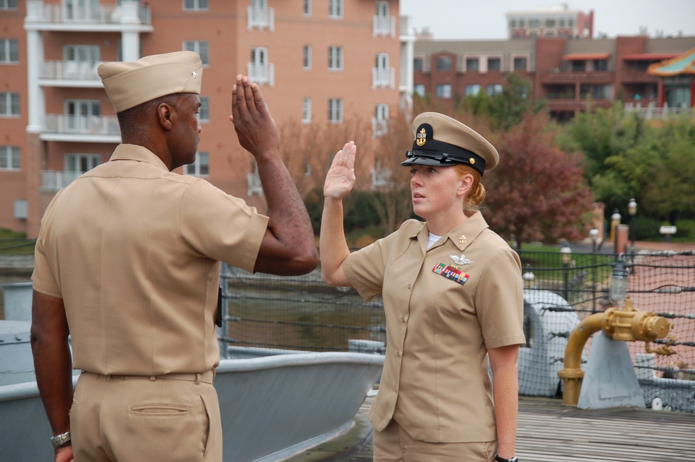 US Marine Corps Forces Command re-enlistment