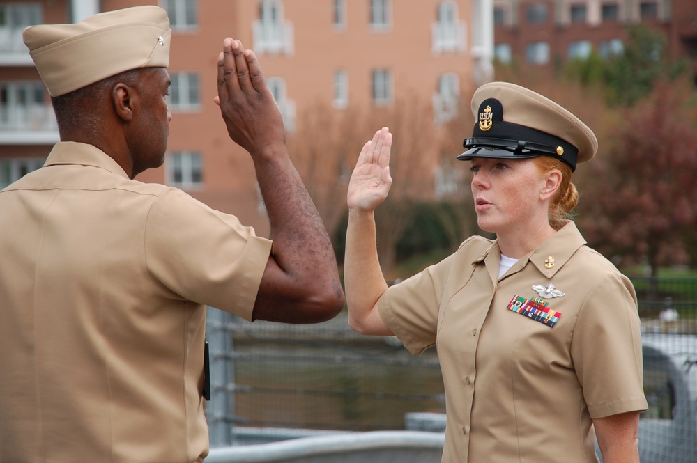 US Marine Corps Forces Command re-enlistment