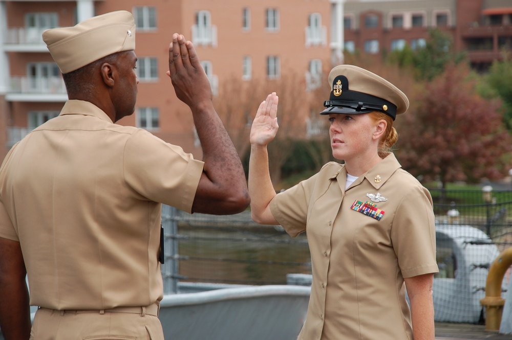 US Marine Corps Forces Command re-enlistment