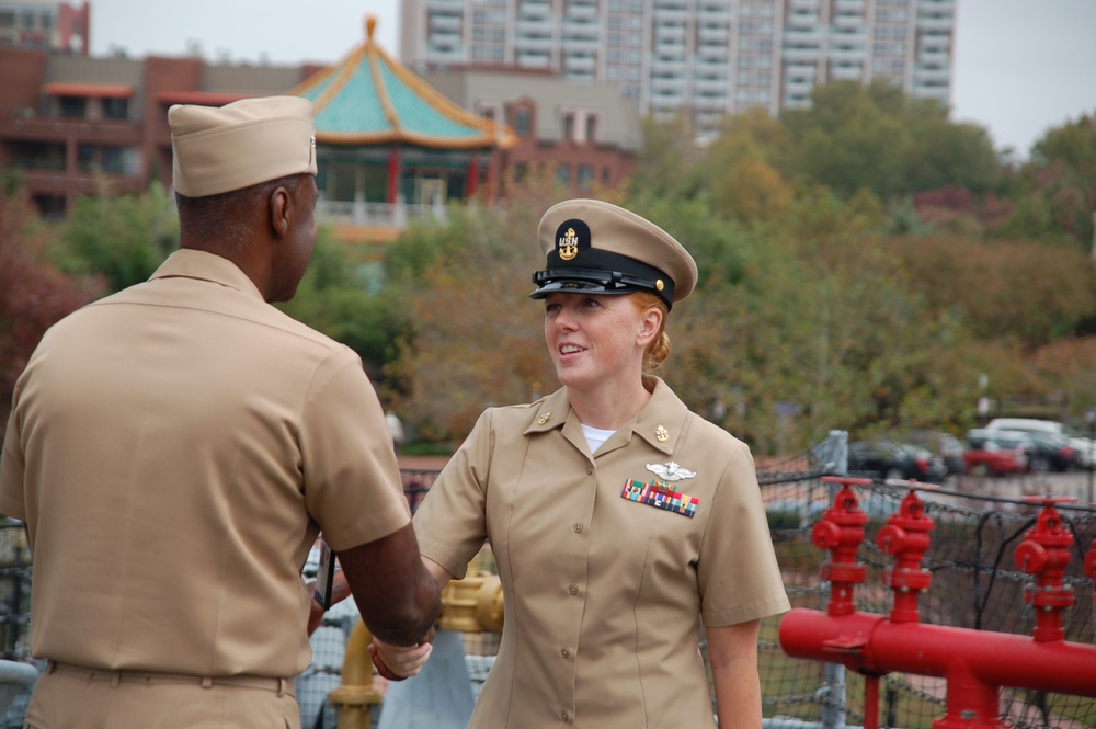 US Marine Corps Forces Command re-enlistment