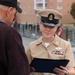 USMC Forces Command re-enlistment ceremony