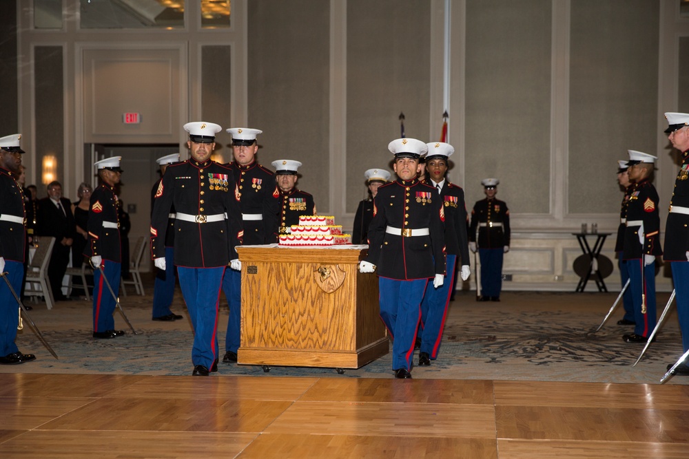 Headquarters and Service Battalion celebrates 243rdMarine Corps Birthday