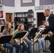 U.S. Navy Band Commodores give educational clinics for local students