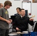 U.S. Navy Band Commodores give educational clinics for local students