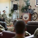 Gerardo Medrano speaks to Soldiers